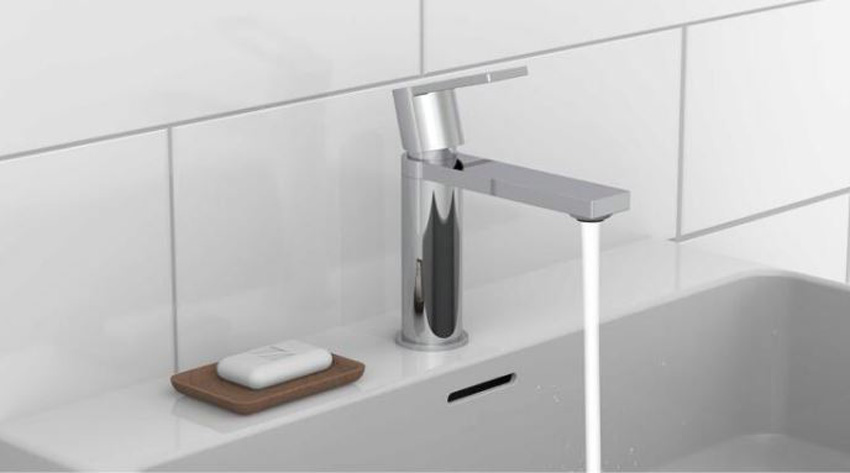 Robinet de lavabo Febe chrome brillant