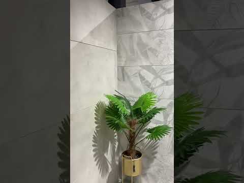 Wandtegel Mustang florial grijs rt 40 x 120 cm Wandtegel Mustang florial grijs rt 40 x 120 cm