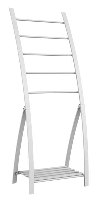 Porte-serviette Allibert Loft-Game 5 barres à poser blanc