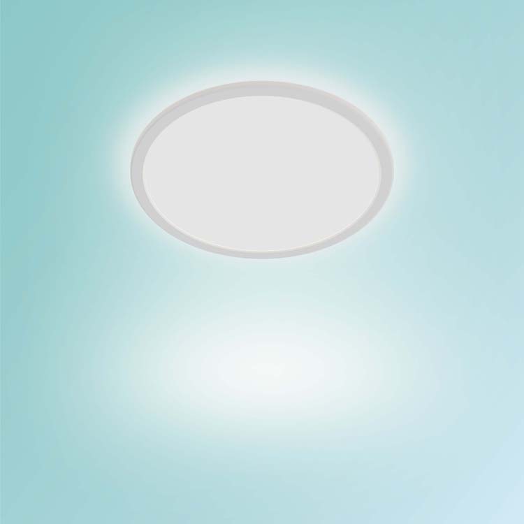 Plafonnier badkamer superslim 15W 2700K Wit IP44