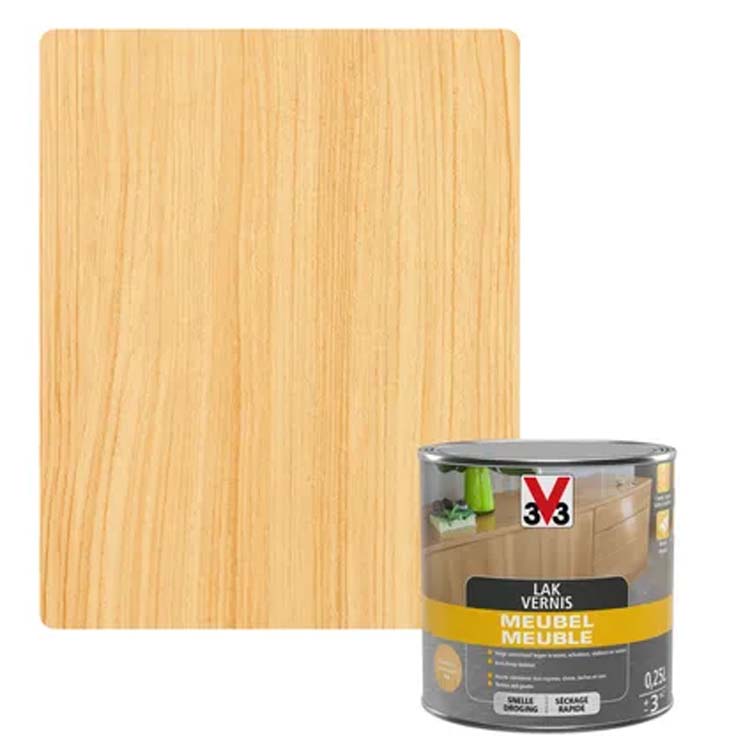 V33 meubellak lichte eik mat 0,25L