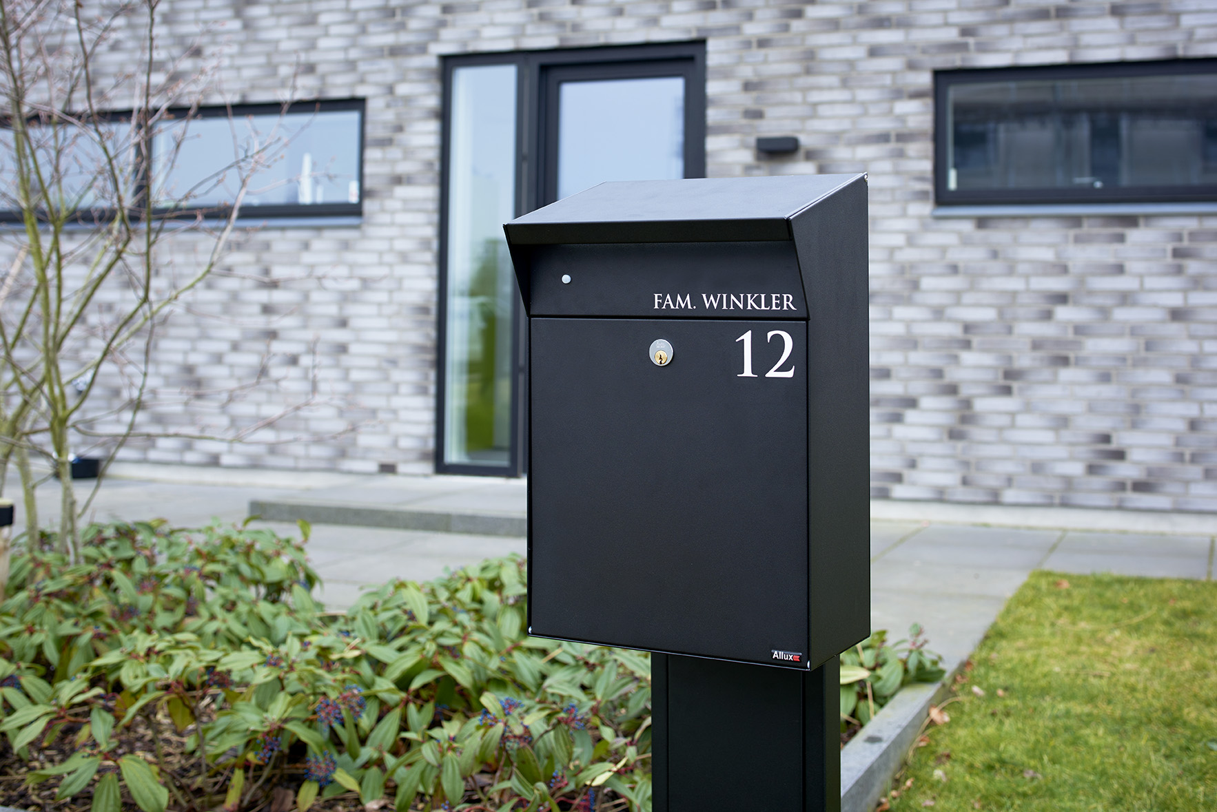 Boîte aux lettres Adrian anthracite