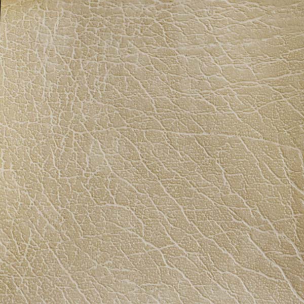 Porte pliante crème simili cuir sur mesure