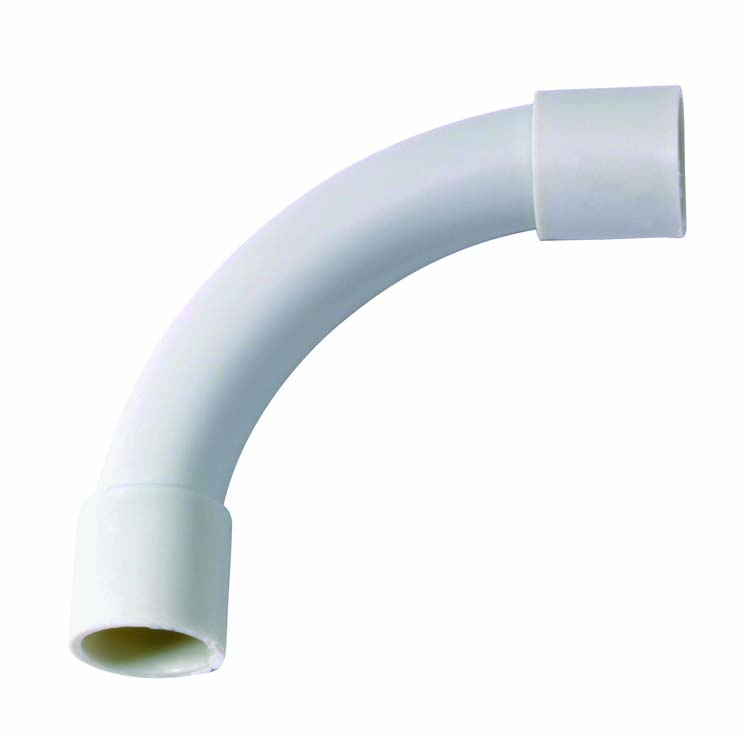 Bocht Grijs 16mm 6 st