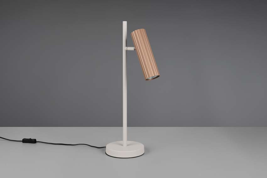 Lampe de table - Café - H50cm - Dimmable - GU10 - 1x10W