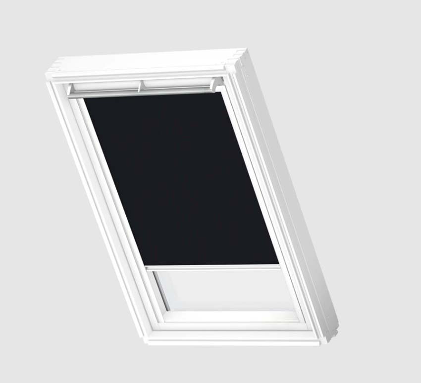 Store enrouleur Velux occultant à commande manuelle noir PK10 3009SWL
