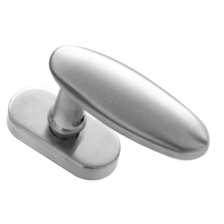Raamkruk pro lecce nieuw model draaikruk inox look