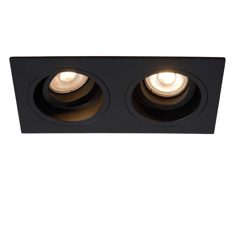 Lucide EMBED - Inbouwspot - GU10 - Zwart