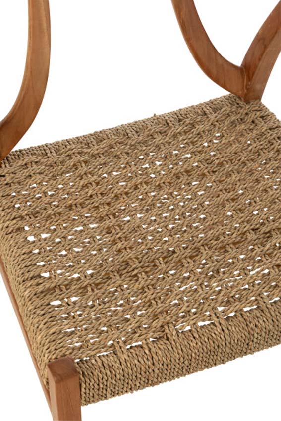 Chaise Alis en teck naturel