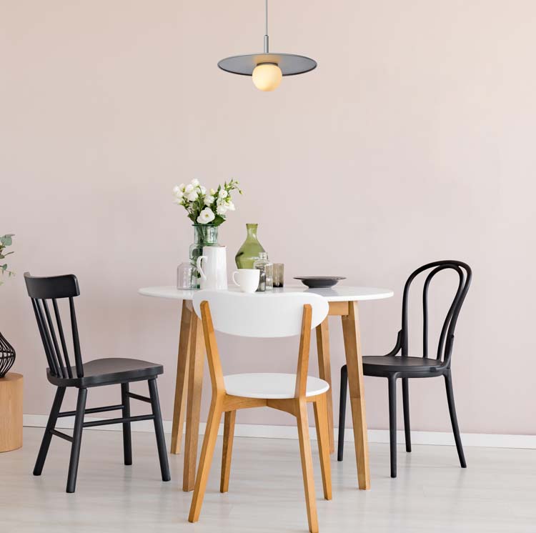 Hanglamp - chroom - Ø30cm - G9 - 35W