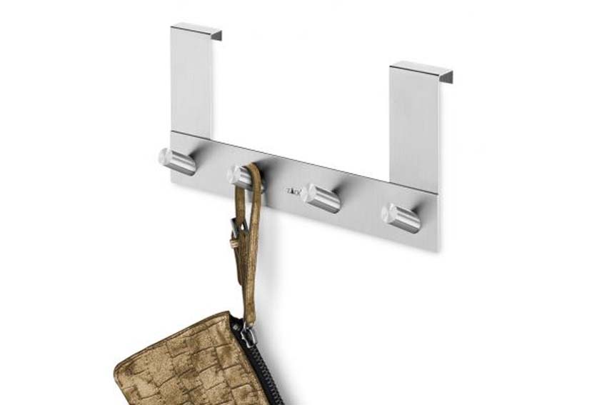 Deurhaken Zack Exit RVS zilver 13,5cm