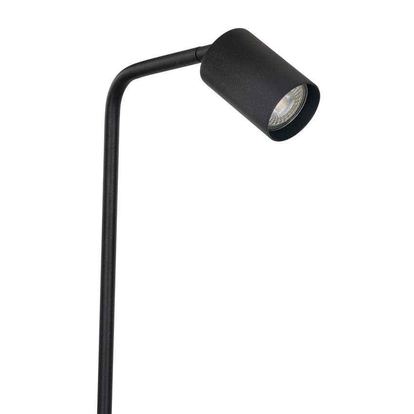 Lampadaire - Noir - H151cm - GU10 - 1x5W