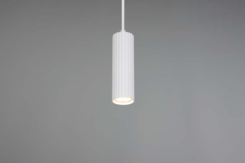Suspension - Blanc - Ø9cm - Dimmable - GU10 - 1x10W