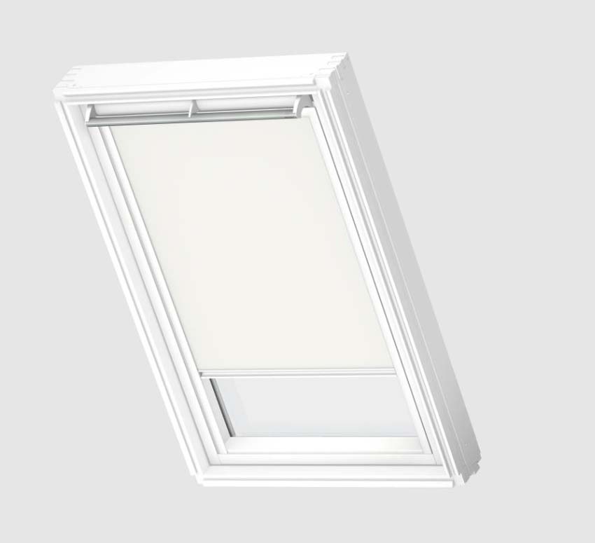 Store enrouleur Velux occultant à commande manuelle blanc UK04 1025SWL