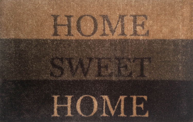 Tapis d'intérieur brun 50x75 cm