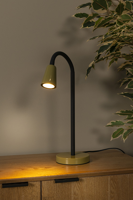 Lucide Essential Jasper - Lampe de table - 1xGU10 (MR16) - Vert