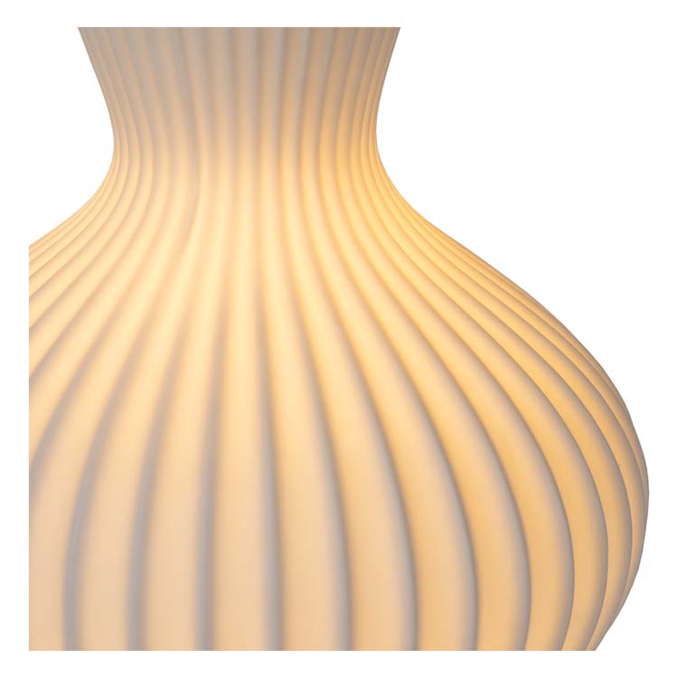 Lucide MOMORO - Lampe de table - 1xE14 - Blanc