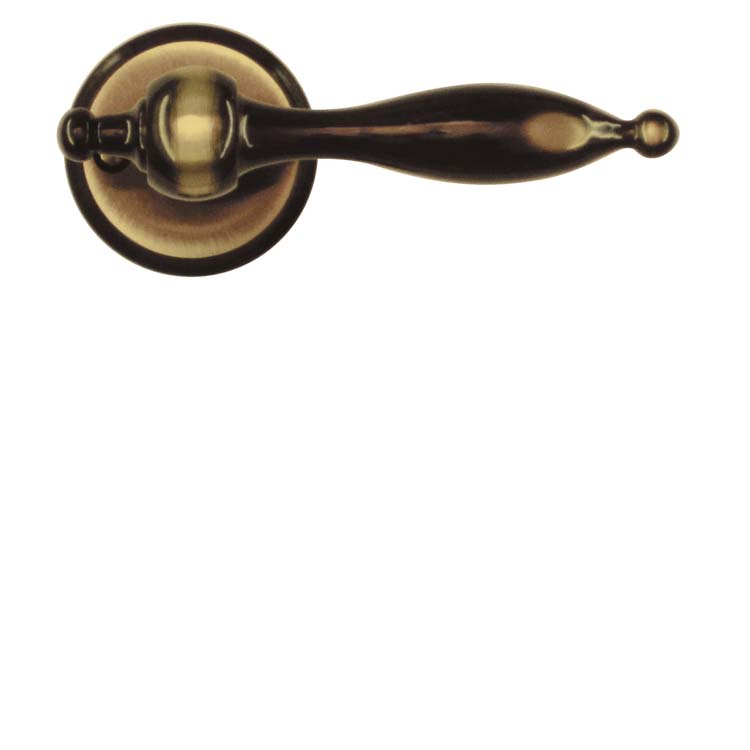 Poignée de porte pro adria bronze sans rosace