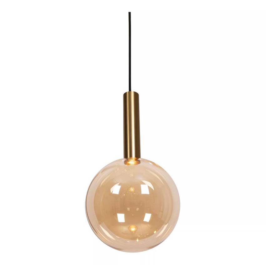 Lucide Vibes Josiane - Suspension - 3xG9 - Ambre