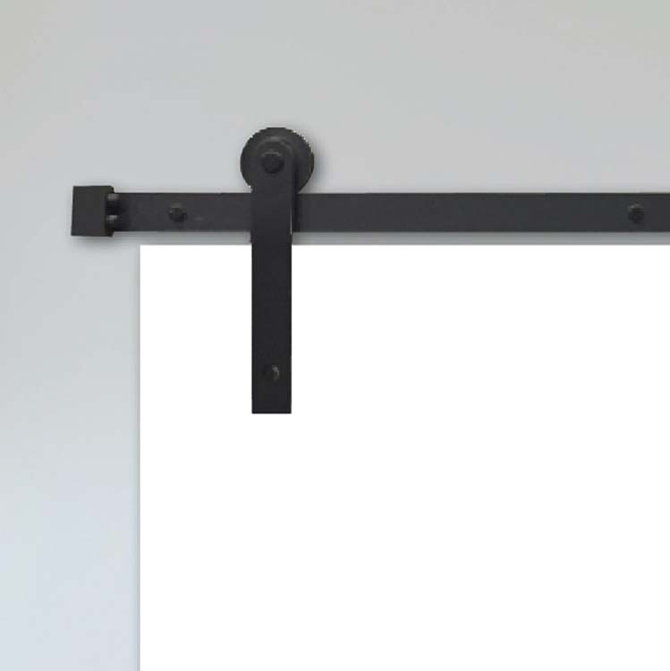 rail robust zwart 200 cm