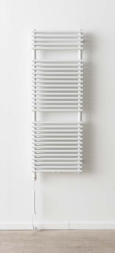 Elektrische radiator Doby 140x50cm dubbel wit 1169W