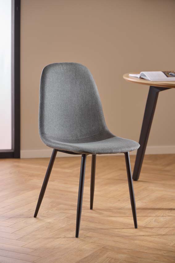 Chaise Alicia gris foncé