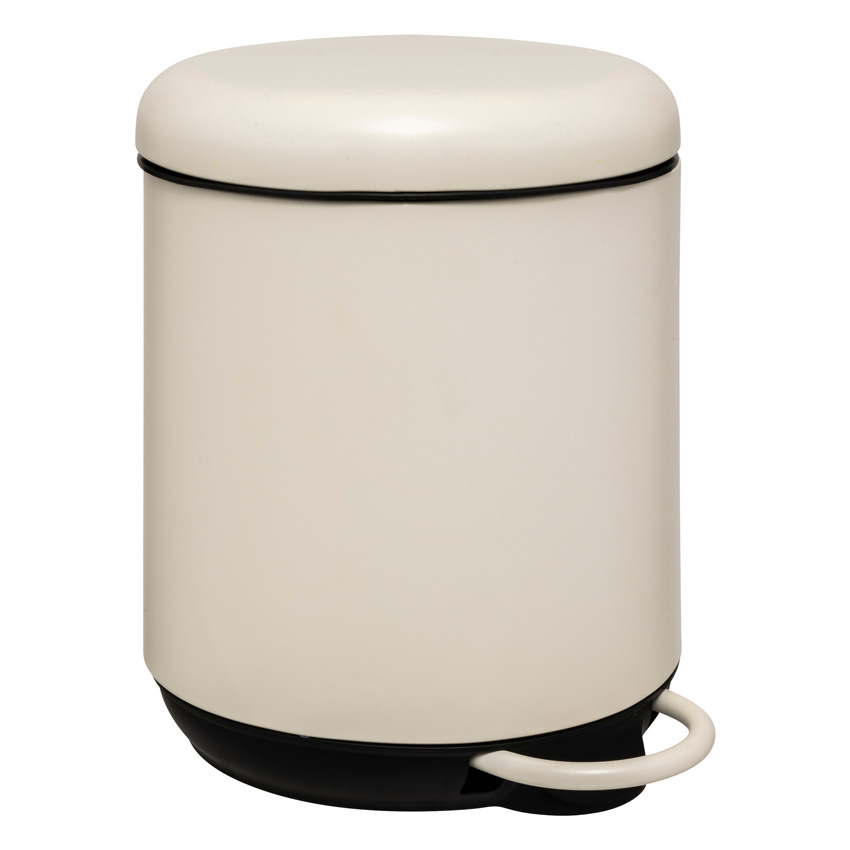 Pedaalemmer Solane staal beige 26,5x20,5x27cm