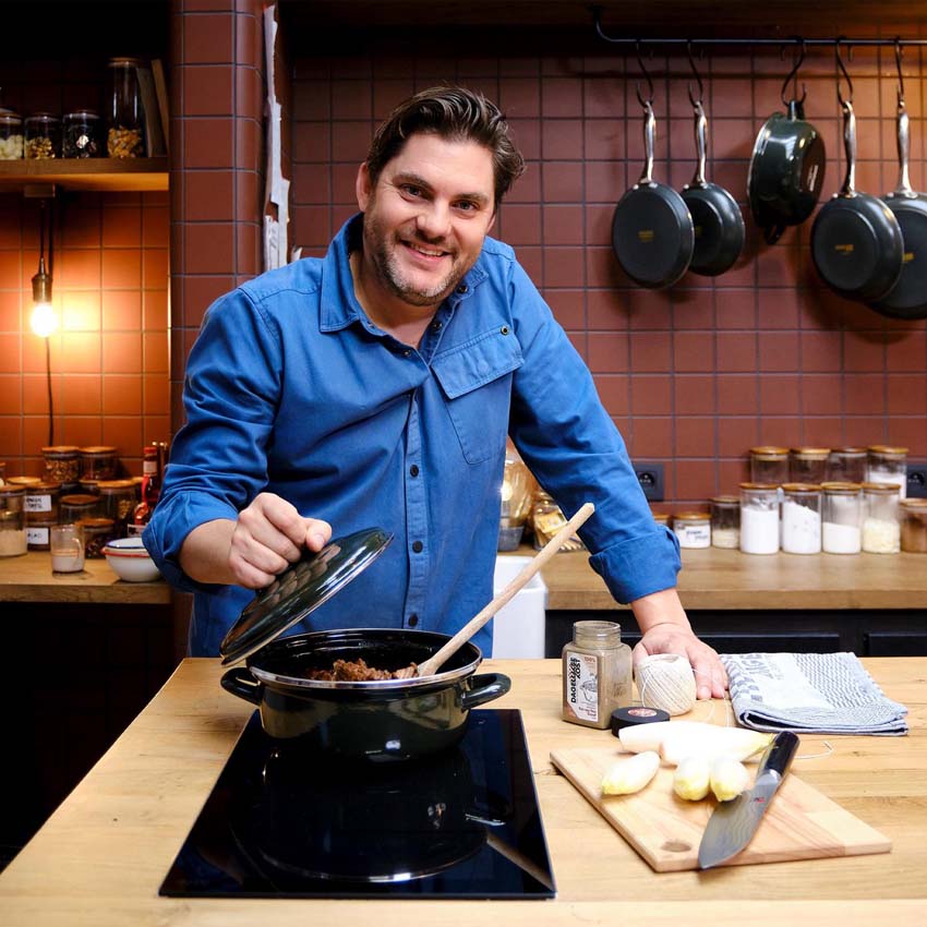 Braadslede Dagelijkse Kost PFAS-vrij olijfgroen 39,5x28,6cm