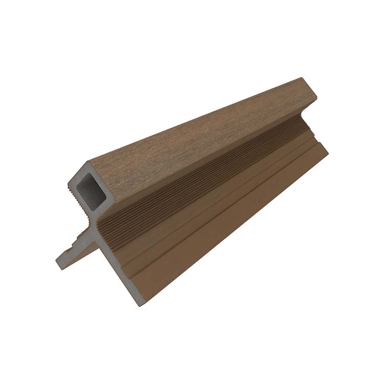 Hoekprofiel line up outdoor composiet teak 7x8x300cm