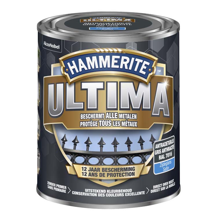 Hammerite ultima anthracite soie brillant 750ml