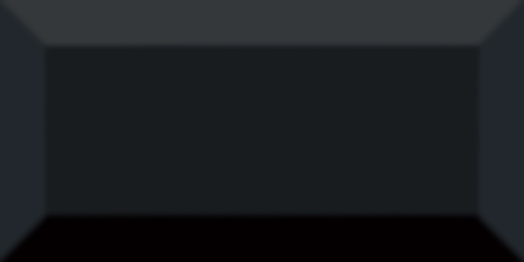 Wandtegel Metro glanzend zwart 7,5x15cm