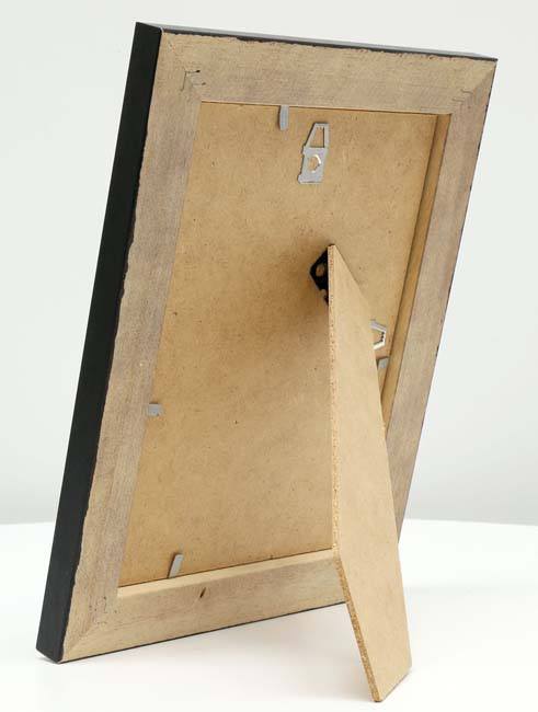 Cadre basic en bois noir 10x15 cm