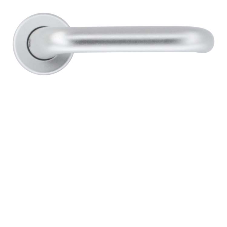 Poignée de porte pro padua alu u sans rosace