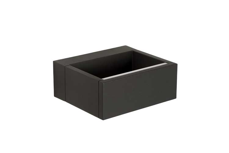 Lucide GOA - Wandlamp Buiten - LED - 1x6W 3000K - IP54 - Antraciet
