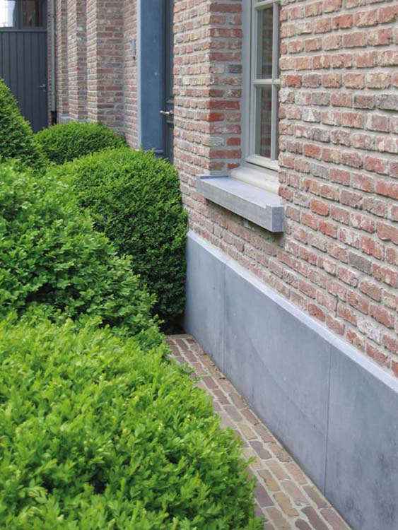 Gevelplint Belgische blauwsteen 100 x 40 x 3 cm
