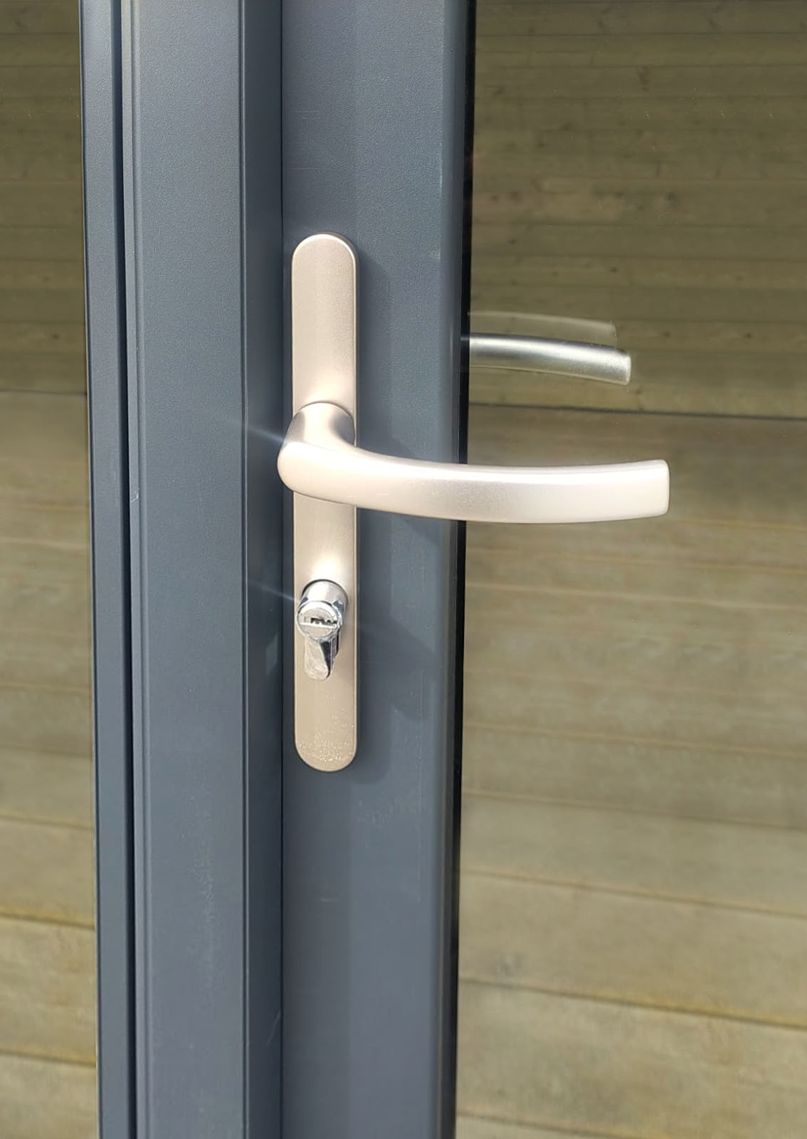 Studio de jardin Amelia L bois de pin naturel 390x300x236cm double porte