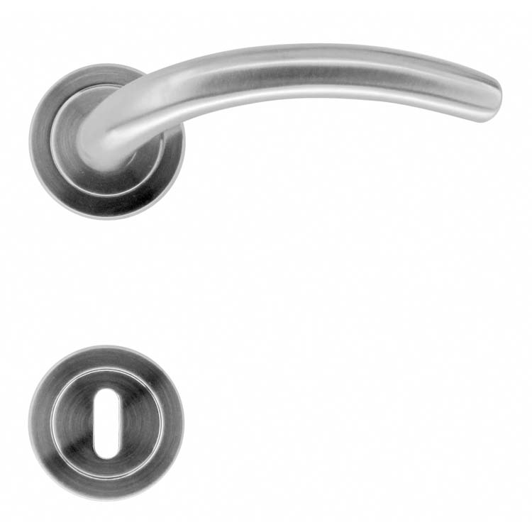 Deurkruk pro matera inox look baardrozet