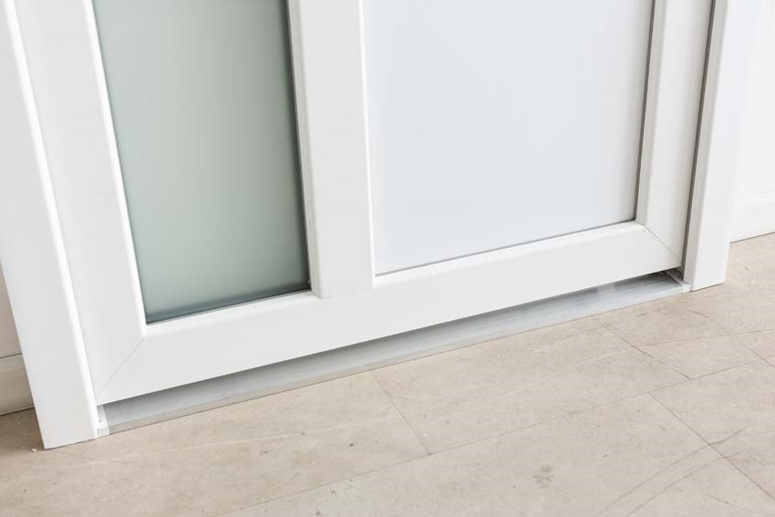 Buitendeur Lumeo PVC mat glas wit 1100x2100mm rechts