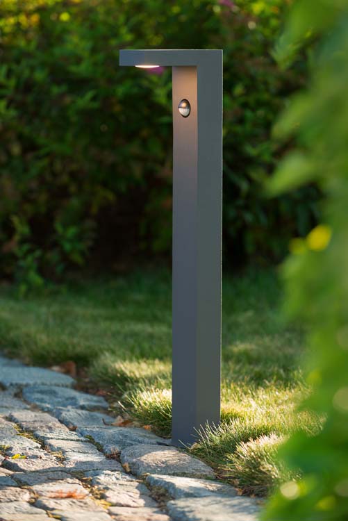 Borne extérieur Extérieur - LED - 1x7W 3000K - IP54 - Anthracite 60cm