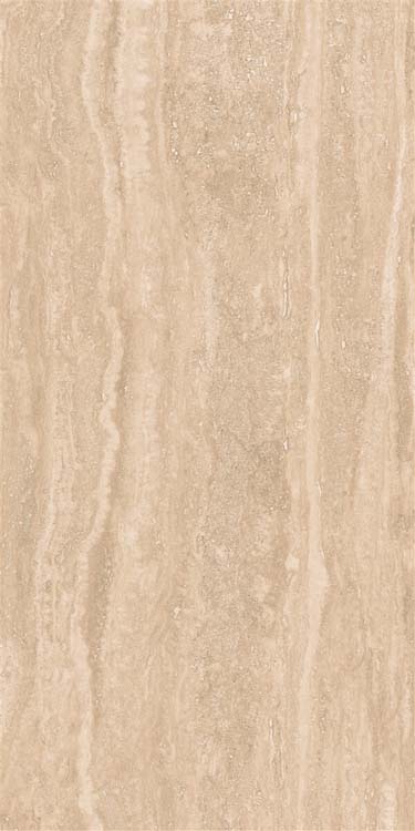 Carrelage de sol et mural Alfa imitation marbre beige mat 60x120cm