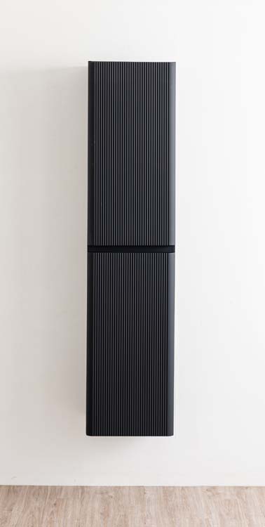 Kolomkast Julia mat zwart hangend 170x40x35cm