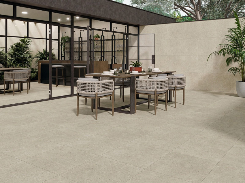 Carrelage de sol et mural Deserto beige 60x60cm