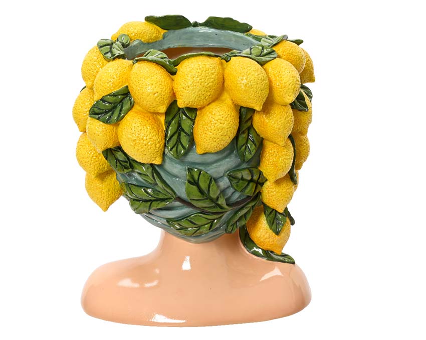 Bloempot Fruity dame citroen 30cm