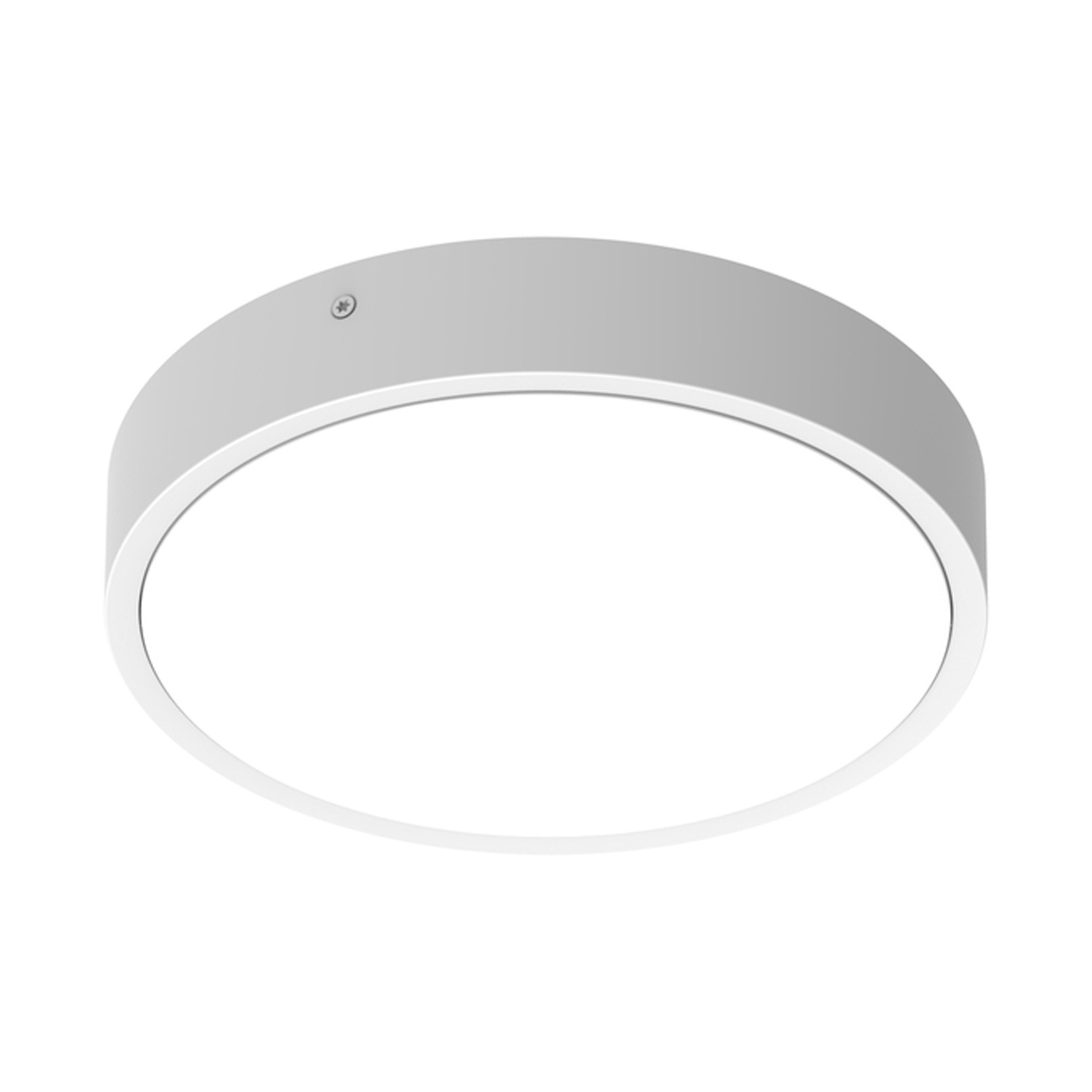 Plafonnier - blanc - Ø26,2xH7,3cm - LED - max. 9,5W - 3000/4000K - IP65