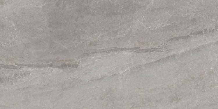 Carrelage de sol et mural Avalon imitation marbre gris brillant 60x120cm