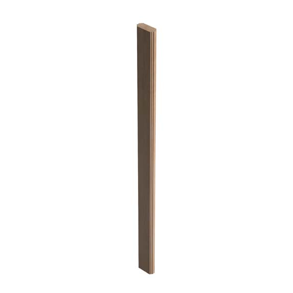 Balustre avec moulure en chêne 92x6x2,5cm
