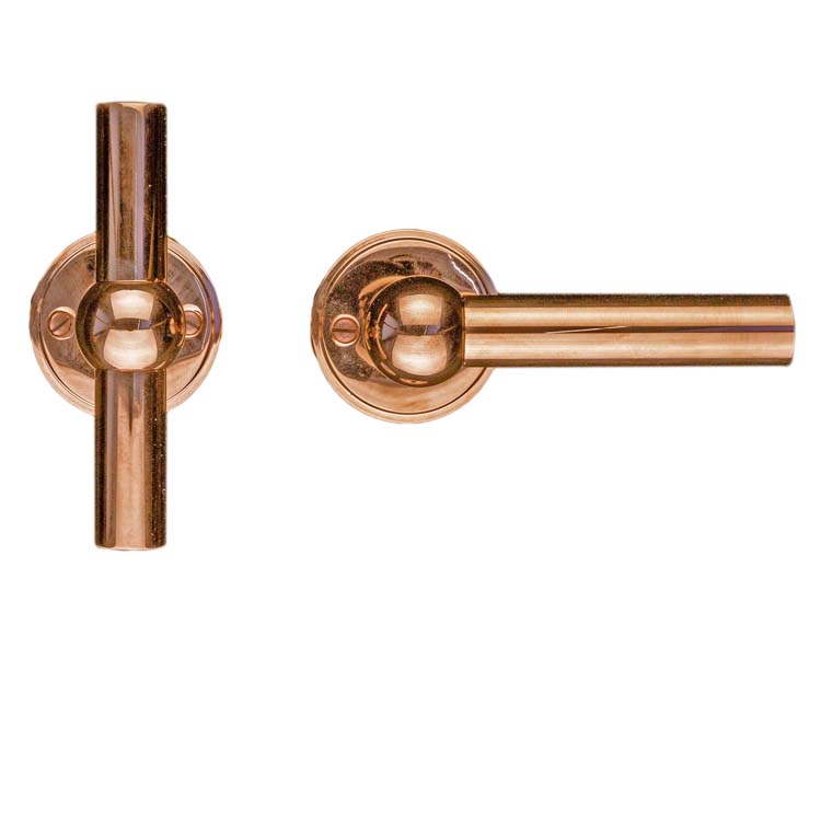 Poignée de porte pro grado T+L rose sans rosece