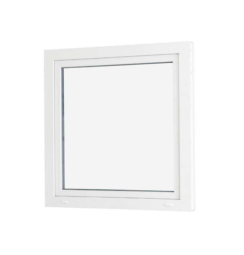 1-VL draaikiepraam pvc Deceuninck Elegant Inf wit/wit B1000xH1000 mm R 1-VL draaikiepraam pvc Deceuninck Elegant Inf wit/wit B1000xH1000 mm R