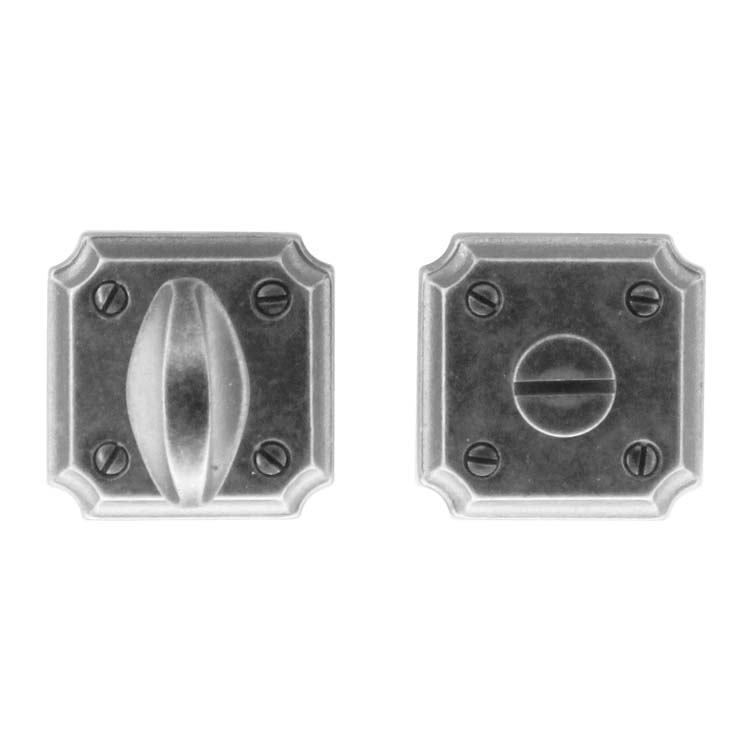 Quincaillerie toilette genua vieil argent