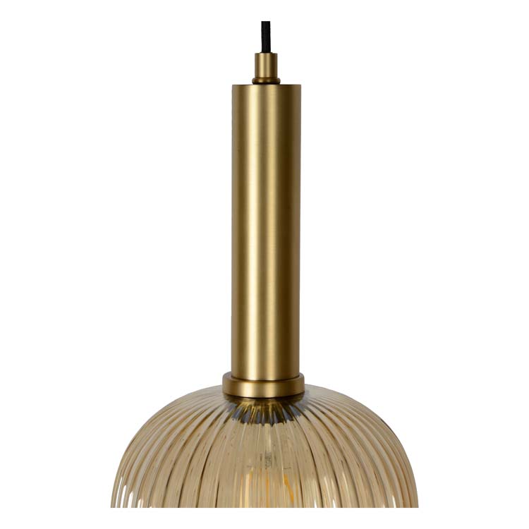 Lucide MALOTO - Suspension - Ø 20 cm - E27 - Ambre Lucide MALOTO - Suspension - Ø 20 cm - E27 - Ambre